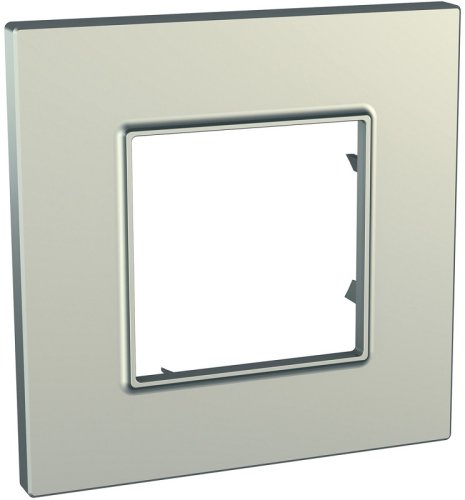 Рамка горизонтальная Schneider Electric Unica Quadro 1-м. титан фото Рамка горизонтальная Schneider Electric Unica Quadro 1-м. титан картинка